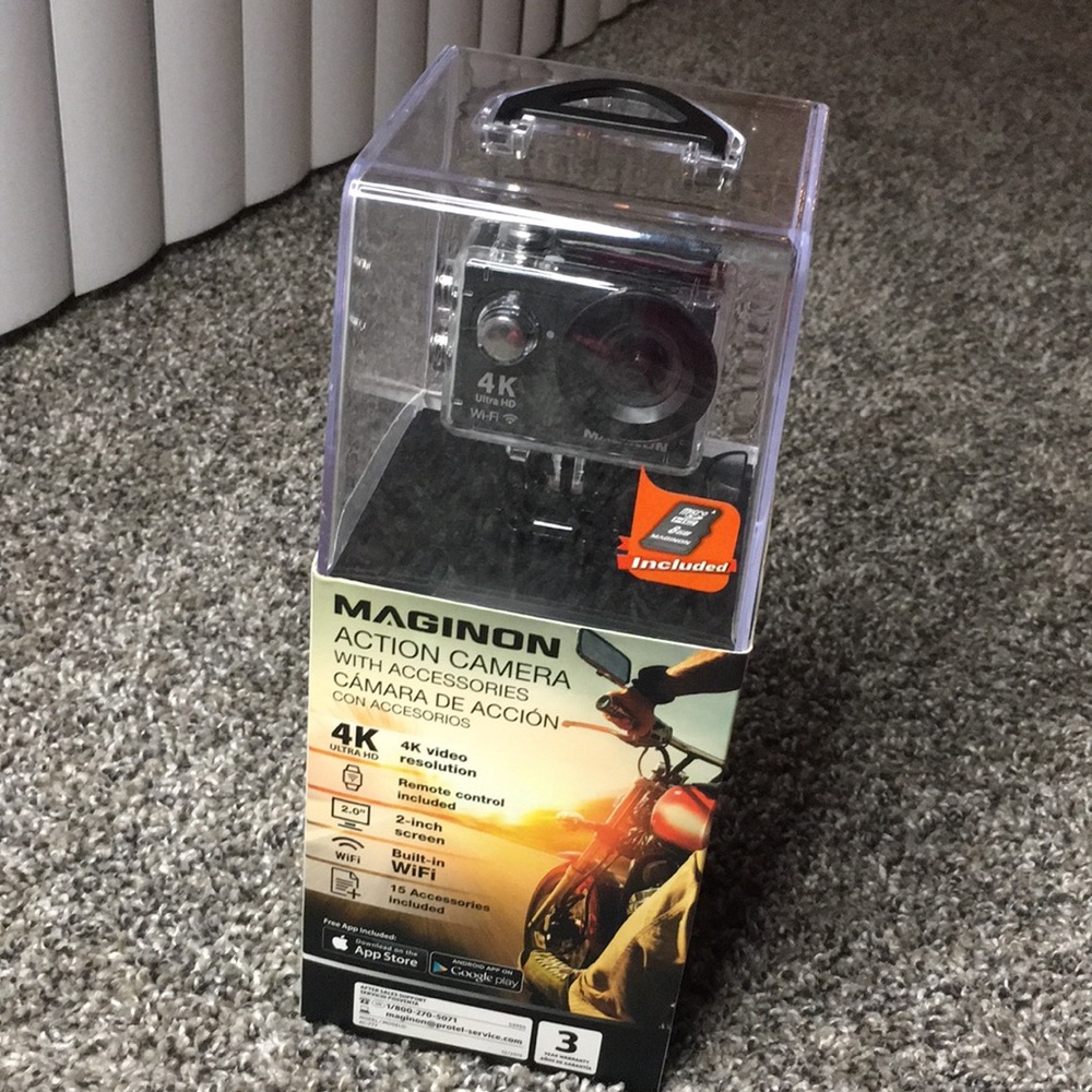 Action Camera, 4K Ultra HD Video Resolution - Picture 3 of 17